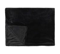 Plaid Ultra Doux 120x150cm Imitation Fourrure Noire - Altobuy G