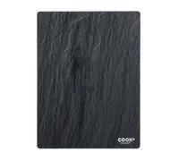 AltoBuy Planche à découper en Verre trempé Effet Ardoise