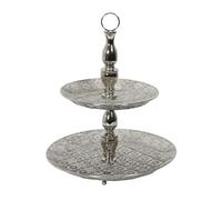 AltoBuy Plateau Décoratif Double Ø49cm en Métal