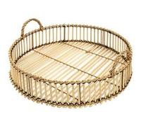 ALTOBUY Plateau Tressé Bambou Ø40cm Bois