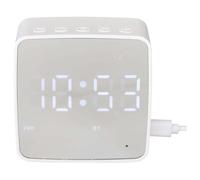 AltoBuy Réveil 3-en-1 Miroir et Enceinte sans Fil