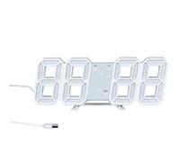 AltoBuy Réveil numérique Chiffres LED 3D