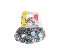 AltoBuy Sac de 100 Billes Multicolores en Verre