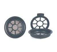 AltoBuy Set de 2 Capsules réutilisables pour senseo en Plastique et Acier Inoxydable Gris