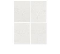 AltoBuy Set de 4 peintures 3D éducatives sur Les Saisons avec Son Pinceau et sa Peinture