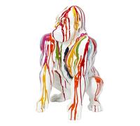 AltoBuy Statue Gorille en Résine Multicolore Brillant H46cm - Skunk