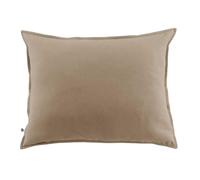 AltoBuy Taie d'oreiller 50x70cm en Flanelle de Coton Unie Coloris Ficelle - Hedda