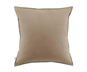 AltoBuy Taie d'oreiller 63x63cm en Flanelle de Coton Coloris Ficelle - Hedda