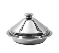 AltoBuy Tajine en Acier Inoxydable 24cm Compatible Tous Feux (Induction) et Four