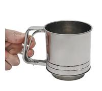 AltoBuy Tamis à Farine avec clapet Distributeur en Acier Inoxydable