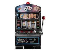 AltoBuy Tirelire Jeu Machine à sous Lumineuse - Vegas