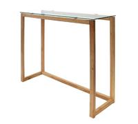 AltoBuy VERANE - Console Rectangulaire Plateau Verre