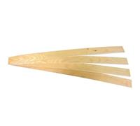 ALTOLATTES - Lot de 4 Lattes 63cm Pour Sommier Largeur 130cm - Altobuy Marron