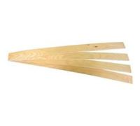 ALTOLATTES - Lot de 4 Lattes 63cm Pour Sommier Largeur 130cm - Altobuy Marron