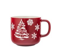 Altom Design Tasse de Noël - Tasse à café - Tasse à thé - 370 ml - Sapin de Noël