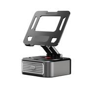 Altopar Haut-parleur avec support pour téléphone multifonction - Support pour téléphone rotatif, station d'accueil audio sans fil, support activé pour la charge | Smart Desk accessoire pour la