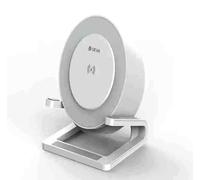 ALTOPARLANTE SPEAKER DA TAVOLO CON RICARICA WIRELESS 5W E FUNZIONE LAMPADA DA NO