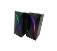 Media-Tech Enceintes Bluetooth Gaming MT3172 Cobra Pro Urion 2.0 Rétroéclairage LED