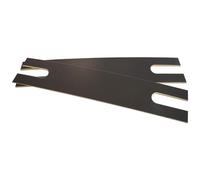 ALTOSENSO - Lot de 2 Lattes Double 88cm pour Sommier Largeur 90cm