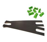 ALTOSENSO - Lot de 2 Lattes Doubles 88cm + 8 Embouts Verts