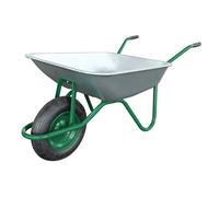 ALTRAD-Brouette de jardinage gris/vert Galva 85L