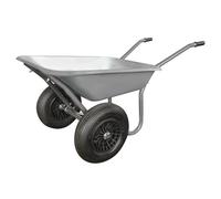 ALTRAD-Brouette Galva à 2 roues gris 100L