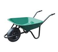 ALTRAD Brouette roue gonflée en acier A4140GF3801, ALTRAD, 100 L vert Vert G