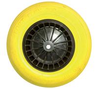 Altrad Fort FO80092 RouePolyuréthaneFlex Pro KS 400x100mm, jaune