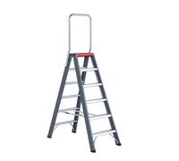 Altrex Falco FDO 6 Échelle Double - Aluminium Avec Revêtement - 2 X 6 Marches - Hauteur De Travail Max. 3,4 M