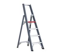 Altrex Falco FEO 4 Marches - Simple - Aluminium Avec Revêtement - 4 Marches - Hauteur De Travail Max. 2,95 M