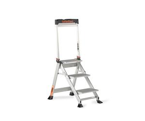 Altrex Jumbo Step 3 Marches - Simple - Aluminium - 3 Marches - Avec Barre D'appui - Hauteur De Travail Max. 2,66 M