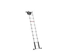 Altrex TL Smart Up Pro Échelle Télescopique - Aluminium - 1 X 11 Échelons - Hauteur De Travail Max. 4,3 M - Avec Barre De Stabilité