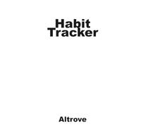 Altrove Habit Tracker: 66 Days to Make It Yours