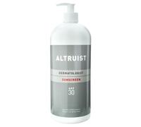 Altruist Dermatologist Protection solaire SPF 30 5 étoiles Ultra UVA PPD 39 végétalien sans parfum imperméable pour peaux sensibles Flacon de 1 litre