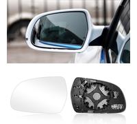 Altsbaos 1PCS pour Audi A3 A4 A5 Vitre Rétroviseur Chauffant-Gauche | Miroir Rétroviseur A3 8P1/Cabriolet 8P7/Sportback 8PA,A4 8K2 B8/Avant 8K5 B8,A5 8T3/Cabriolet 8F7/Sportback 8TA-(Model B)