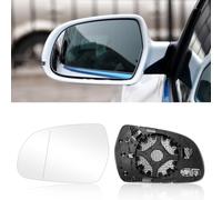 Altsbaos 1PCS pour Audi A3 A4 A5 Vitre Rétroviseur Chauffant-Gauche | Miroir Rétroviseur A3 8P1/Cabriolet 8P7/Sportback 8PA,A4 8K2 B8/Avant 8K5 B8,A5 8T3/Cabriolet 8F7/Sportback 8TA-8K0857535F