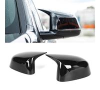 Altsbaos Compatible avec Coque Retroviseur X3 G01/X4 G02/X5 G05/X7 G07 2019-2024,X6 G06 2020-2024 Coque de Rétroviseur X3 X4 X5 X6 X7 Capuchon de Rétroviseur Gauche+Droite-Noir Brillant