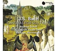 Johann Sebastian Bac – Cantates pour voix d'alto – Harmonia Mundi