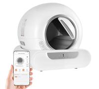 Altsuceser Bac à litière Intelligent pour Chat, bac autonettoyant Automatique avec contrôle APP, Grand Espace entièrement fermé Chats de Moins 9 kg, Conception sécurité intégrée, Double syst