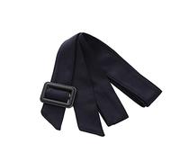 Altsuceser Ceinture réglable à boucle pour femme, large pour manteau trench, manteau, veste Bleu marine 170 cm