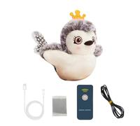 Altsuceser Jouet en peluche pour chat - Matériaux sûrs - Rechargeable par USB - Chauve-souris - Chouette - Poulet avec détecteur de mouvement - Herbe à chat qui grince - Animaux électriques A