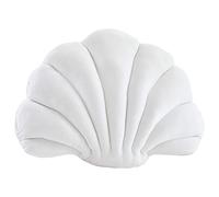 Altsuceser Oreillers 3D en forme de coquillage, oreillers décoratifs en forme de coquillage pour jeter, oreiller de sol décoratif pour canapé, lit, bureau, blanc