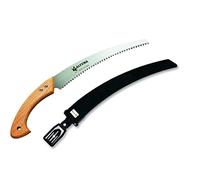 Altuna - Scie d'élagage 29602 - manche en bois - denture japonaise - robuste et très légère - lame courbée scie à main pour le bois - idéale pour la sylviculture - fourreau inclus