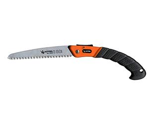 ALTUNA Scie d'Élagage Pliante à Denture Japonaise 180 mm - 29623 | Poignée bimatière antidérapante, compacte et sûre pour des coupes nettes au jardin, au verger et dans les espaces réduits