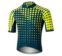 Altura Icon Maillot à Manches Courtes Homme, Bleu/Jaune, XL