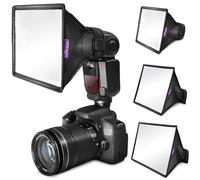 Altura Photo Lot de 3 diffuseurs de Flash universels Pliables avec Pochette de Rangement pour Canon, Yongnuo et Nikon Speedlight