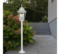 ALU stand lampadaire allée de jardin éclairage extérieur lanterne lampe de terrasse blanc