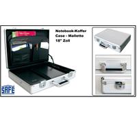 Alu Notebook Koffer 18 Zoll Netbook Laptop Akten Koffer Silver Star Safe 275