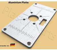 ALU Plaque de fixation Plaque d'insertion grande Table de fraisage KATSU 710W 101750 Défonceuse