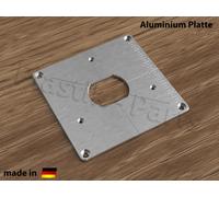 ALU Plaque de fixation Plaque d'insertion pour table de fraisage EINHELL TE-RO 1255E Défonceuse
